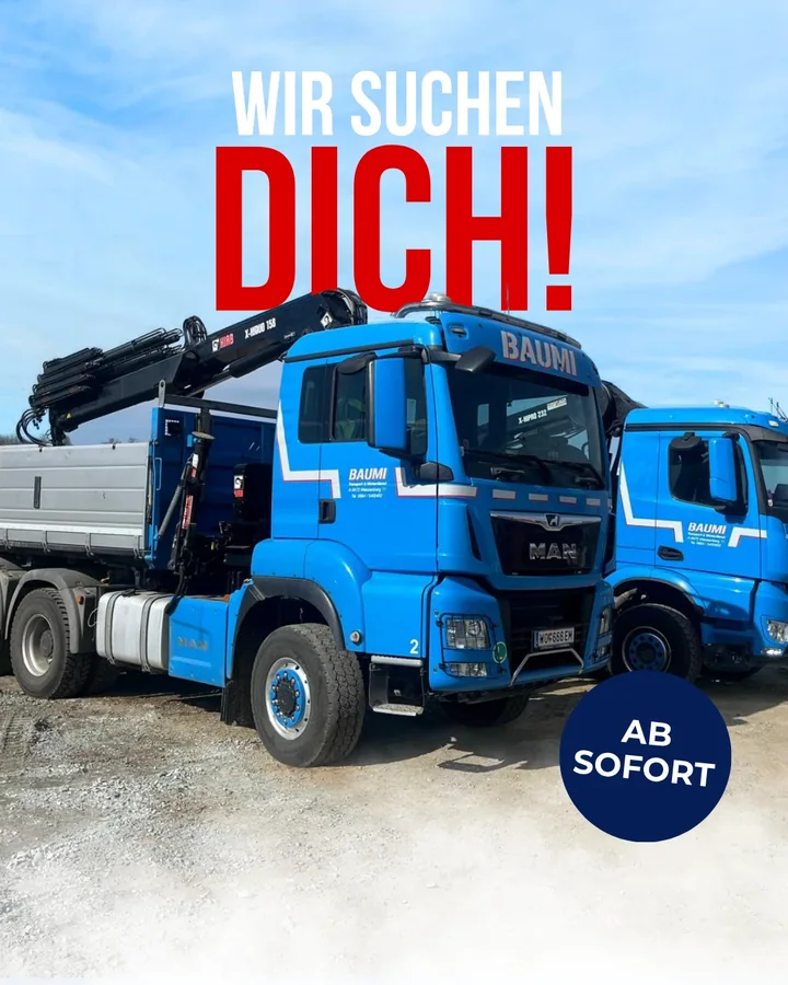 PACCO Recruiting-Anzeige: Wir suchen dich – Kranfahrer